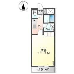 リバパレスの物件間取画像